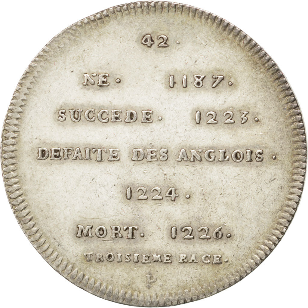 France, Medal, Louis VIII, History, SUP, Argent