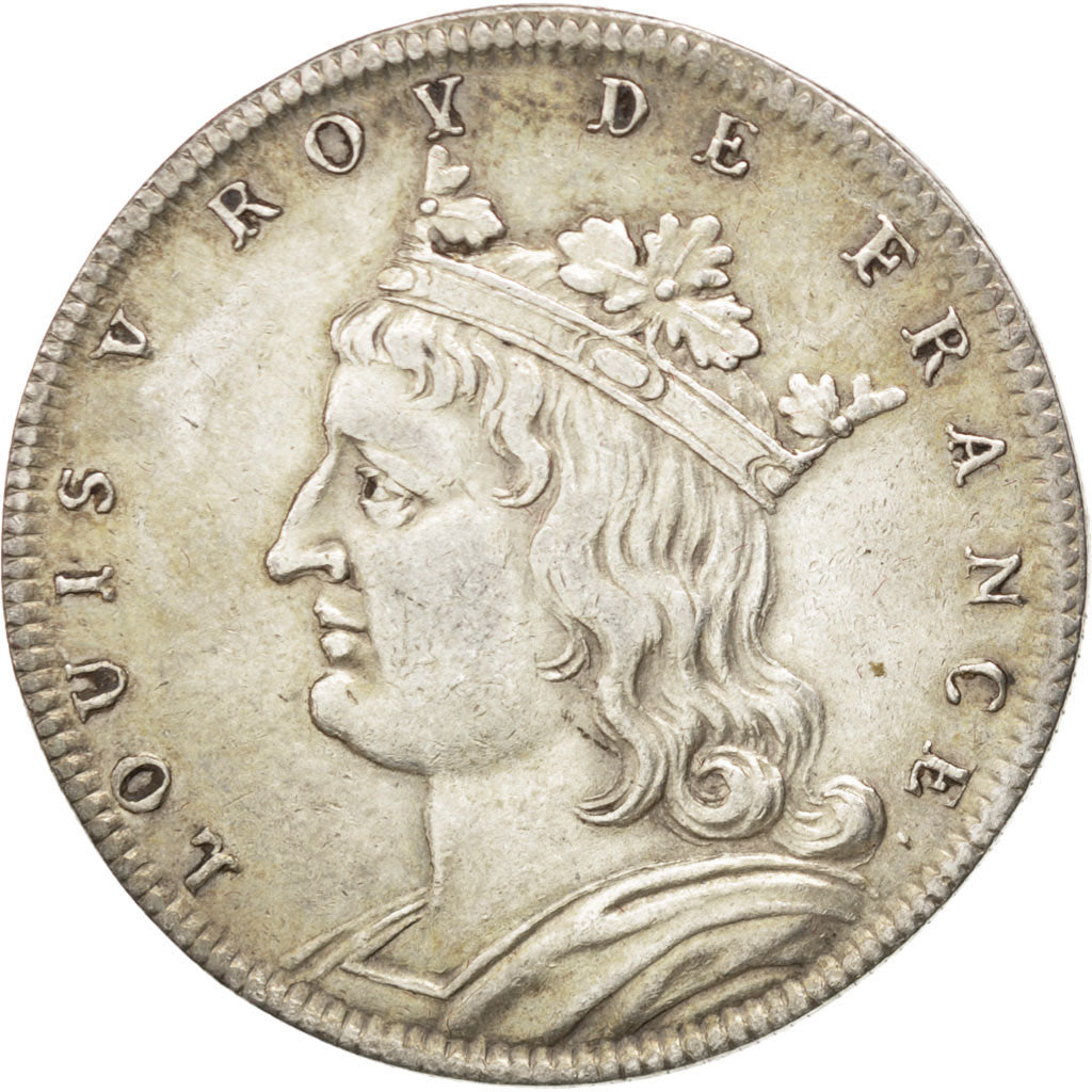 Frankreich, Medal, Louis V, History, SS+, Silber