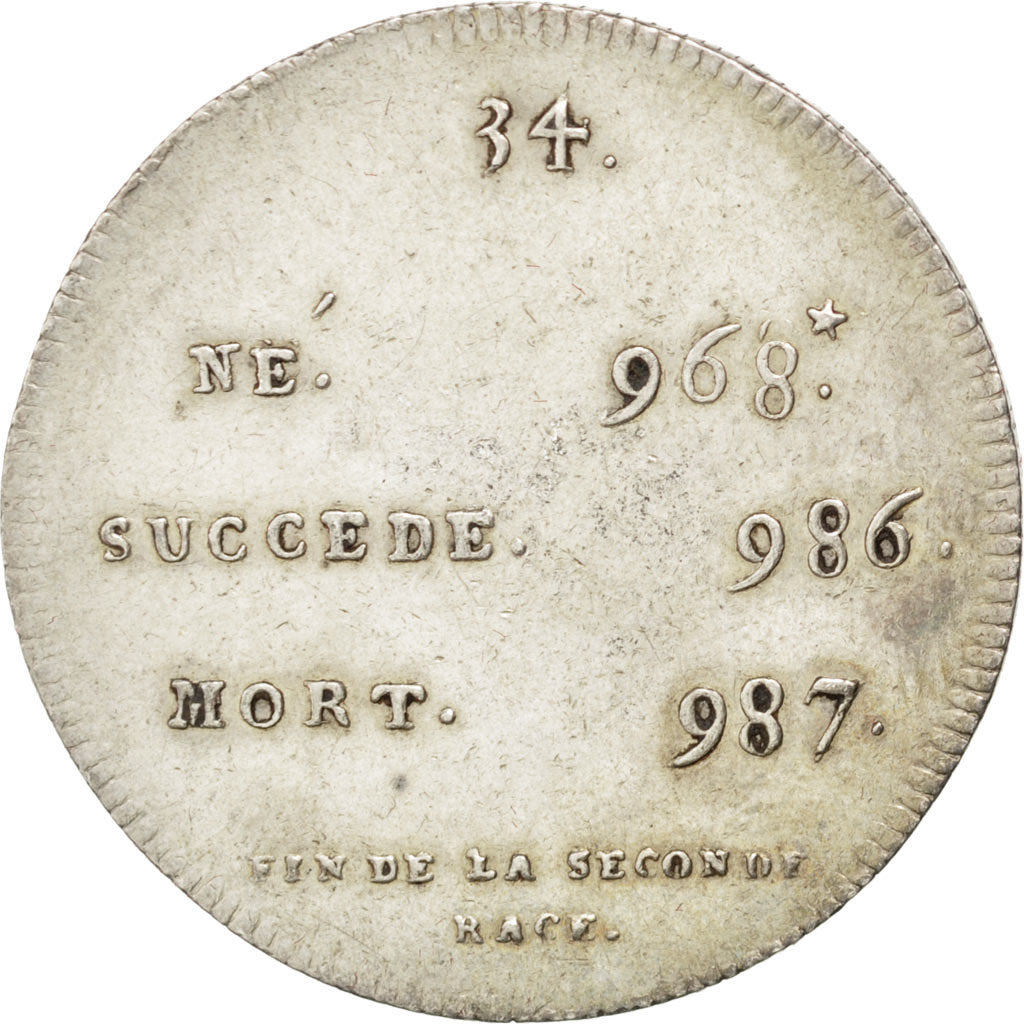 Frankreich, Medal, Louis V, History, SS+, Silber