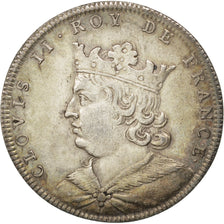 Frankreich, Medal, Clovis II, History, SS+, Silber