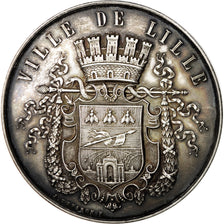 Francia, Medal, French Third Republic, Flora, Esparon, SPL-, Argento