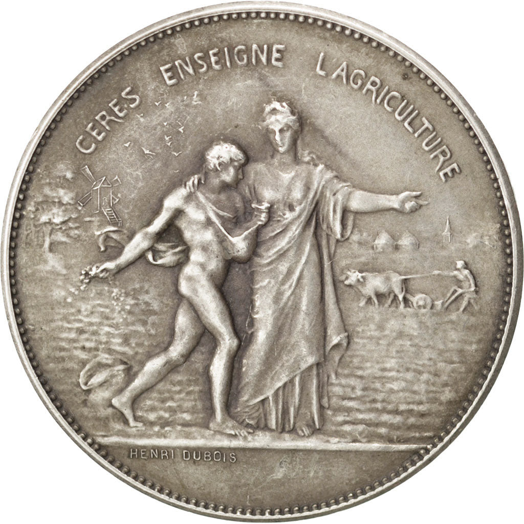 Francia, Medal, French Third Republic, Business & industry, Dubois.H, SPL-