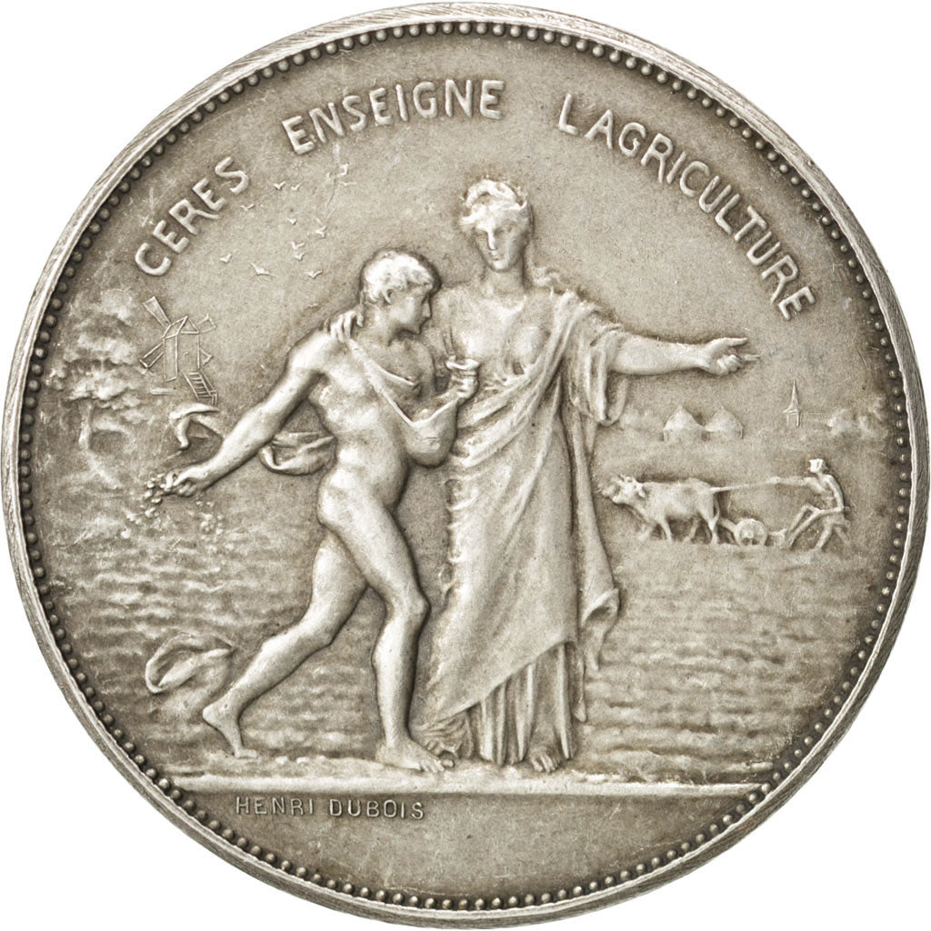 Francia, Medal, French Third Republic, Business & industry, Dubois.H, BB+, Ar...