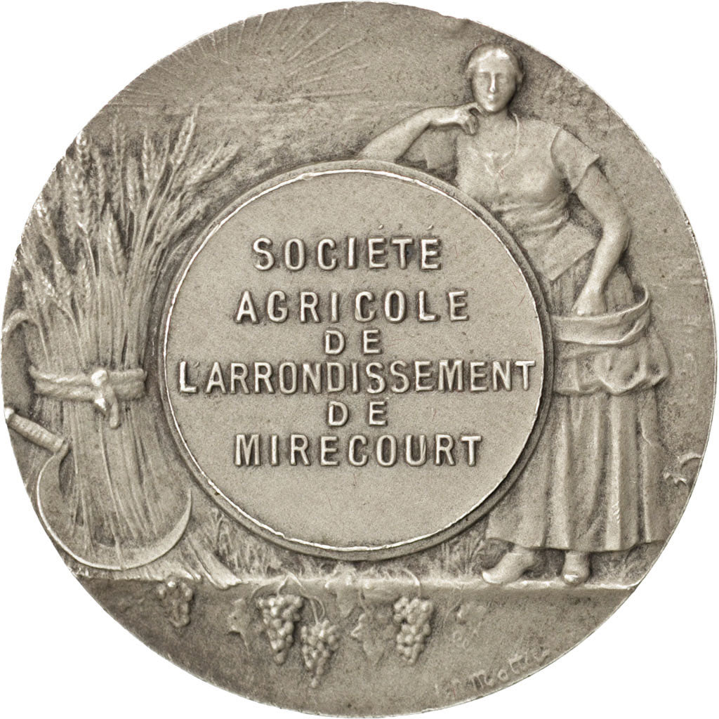 Francia, Medal, French Third Republic, Business & industry, Lemaire, BB+, Arg...