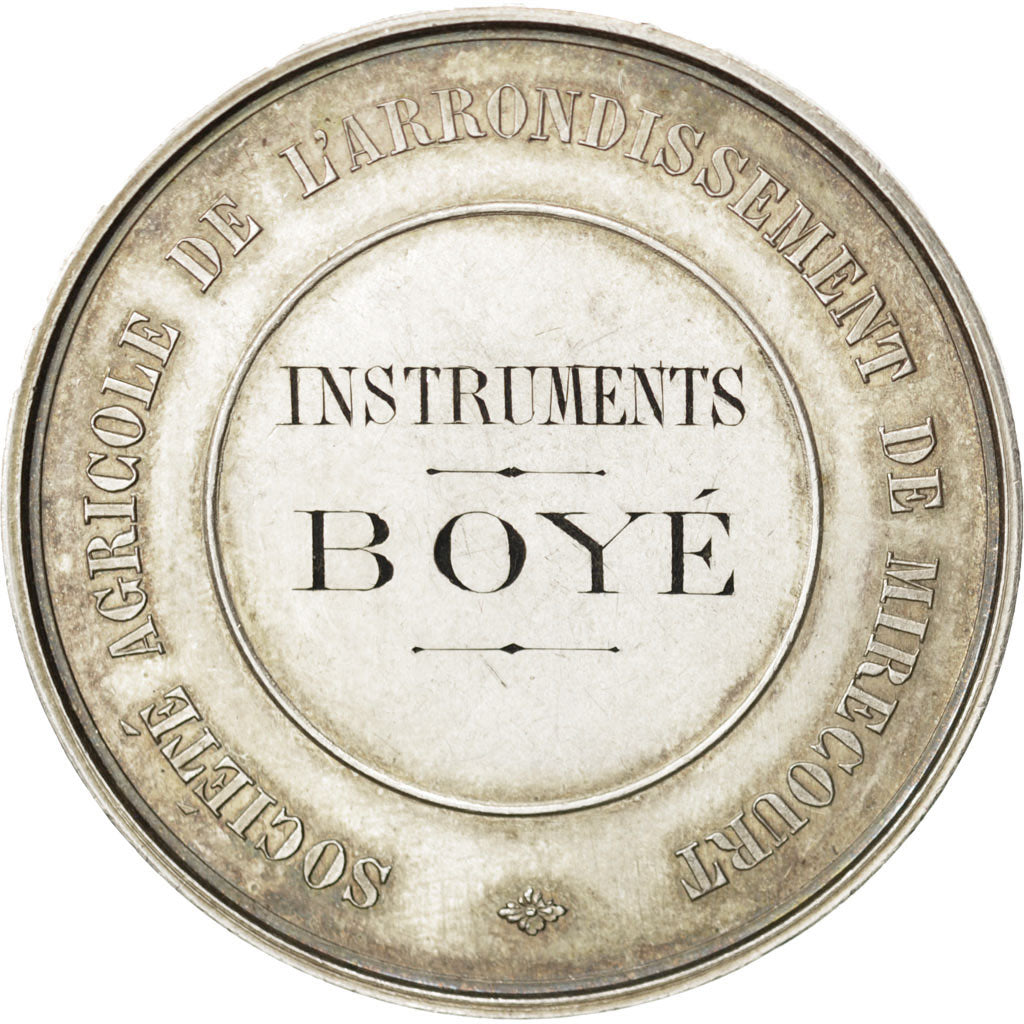 France, Medal, French Third Republic, Business & industry, AU(55-58), Silver