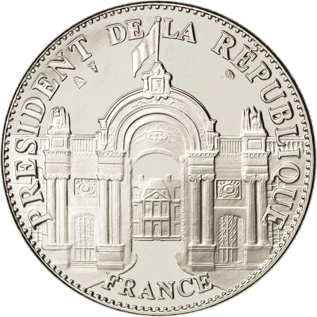 France, Medal, French Fifth Republic, History, MS(65-70), Nickel