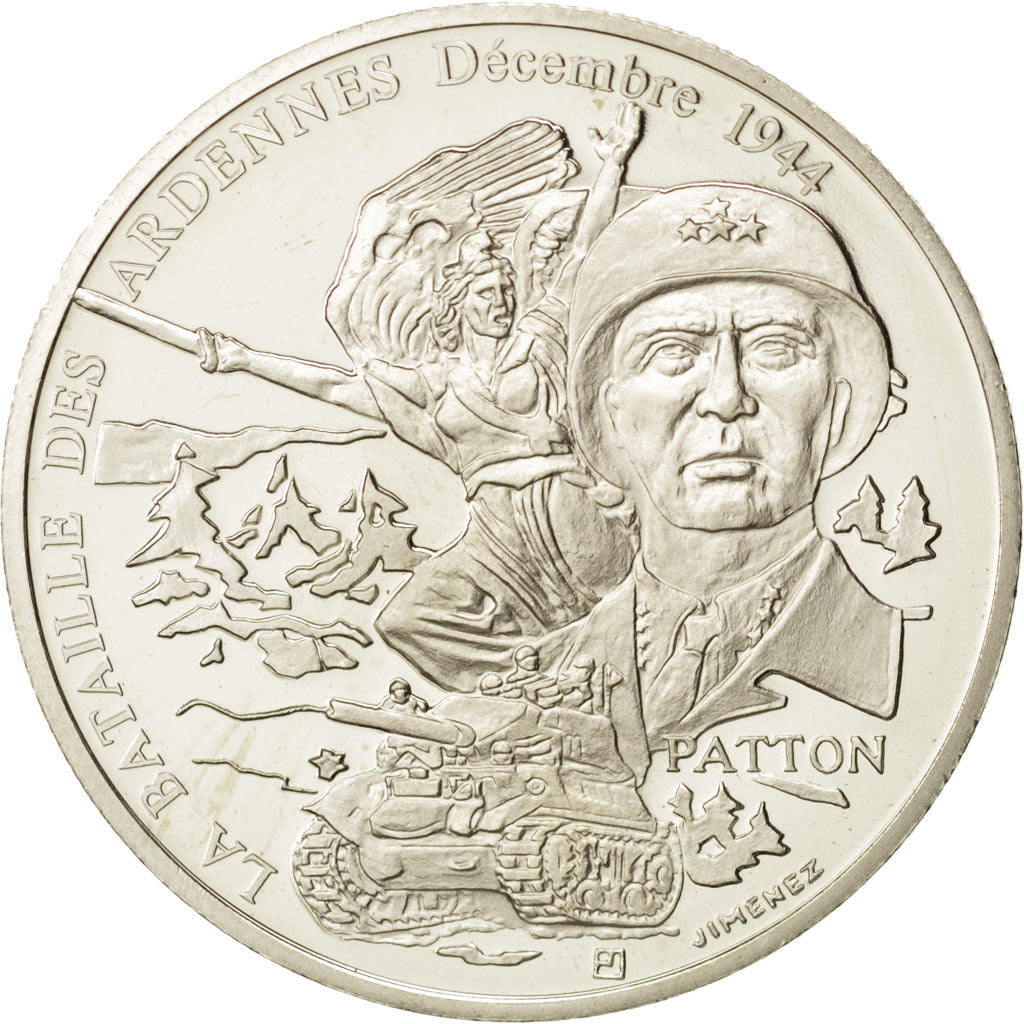 FRANCE, History, French Fifth Republic, Medal, MS(60-62), Nickel, 41, 26.00