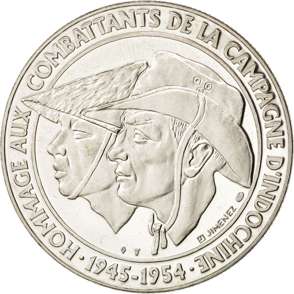 France, Medal, French Fifth Republic, History, FDC, Nickel