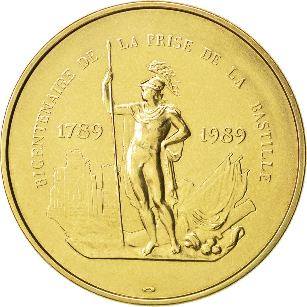 France, Medal, French Fifth Republic, History, Dubois.A, FDC, Nickel