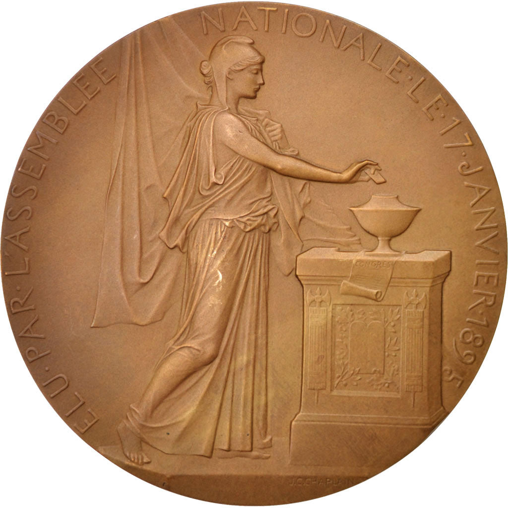 FRANCE, Politics, Society, War, French Third Republic, Medal, AU(50-53),...