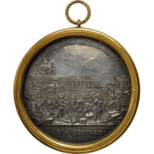 Arrivée du Roi à Paris le 6 octobre 1789, Révolution Française, Médaille