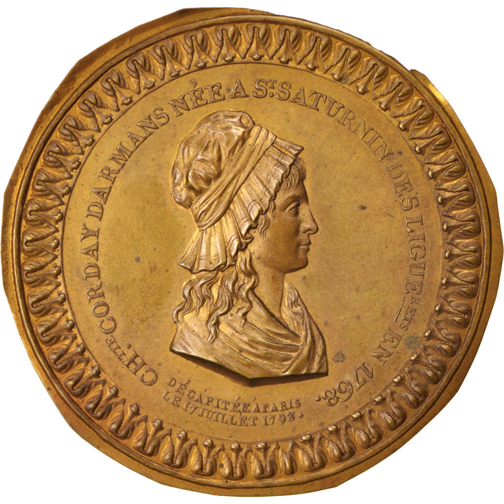 FRANCE, History, National Convention, Medal, MS(60-62), Brass, 47, 3.06