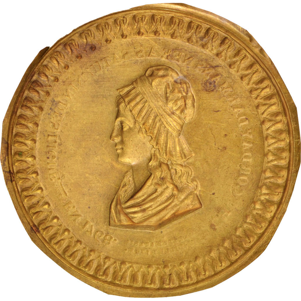 FRANCE, History, National Convention, Medal, MS(60-62), Brass, 47, 3.06