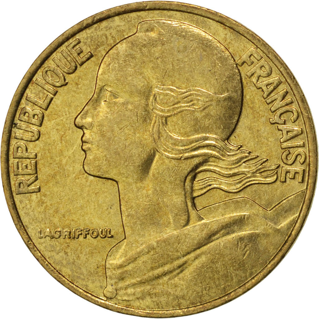 Vème République, 5 Centimes Marianne, 1994, dauphin, KM 933