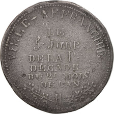 France, Medal, National Convention, History, 1793, AU(50-53), Lead
