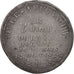 France, Medal, National Convention, History, 1793, TTB+, Lead