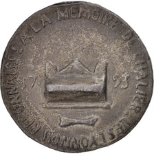 France, Medal, National Convention, History, 1793, EF(40-45), Lead
