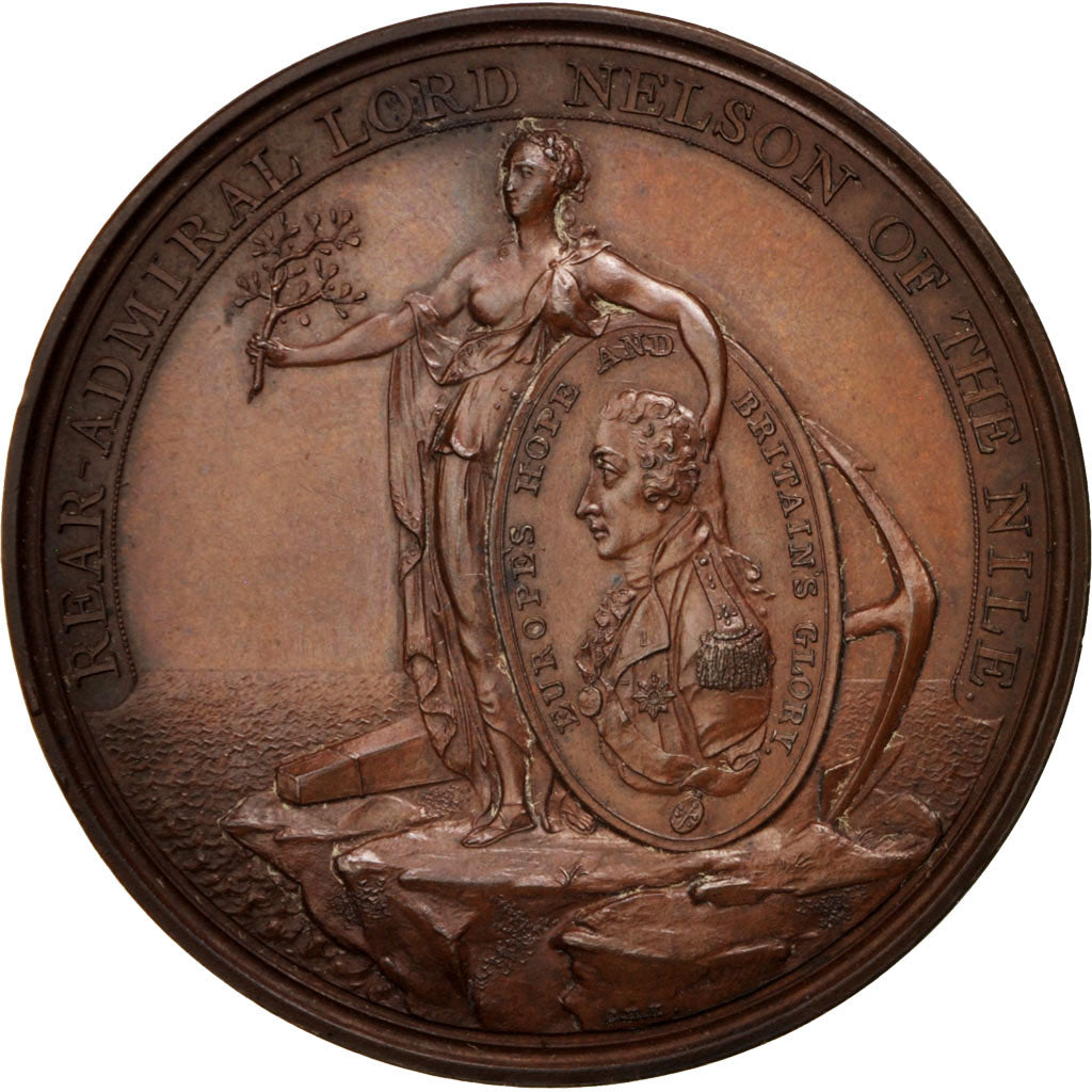 Grande-Bretagne, Médaille, George III, Battle of the Nile, Lord Nelson