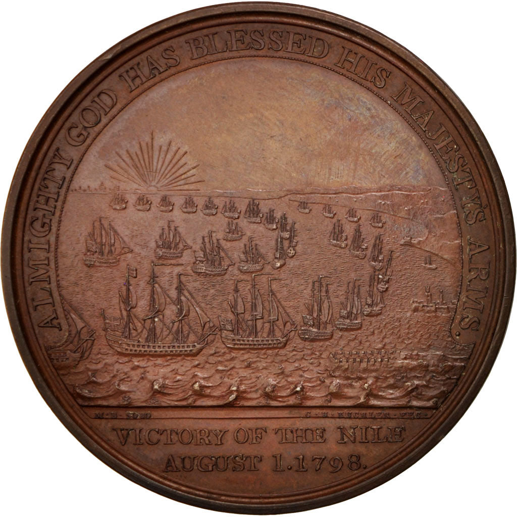 Grande-Bretagne, Médaille, George III, Battle of the Nile, Lord Nelson