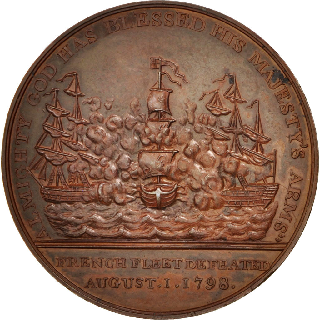 Great Britain, History, Medal, MS(60-62), Copper, 38, 30.40