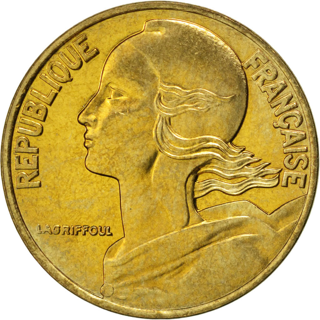 FRANCE, Marianne, 5 Centimes, 1996, Paris, KM #933, MS(63), Aluminum-Bronze,...
