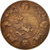 FRANCE, Dog, French Third Republic, Medal, AU(50-53), Bronze, 36,..