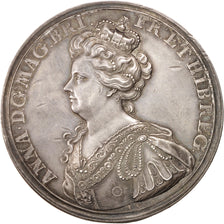 Gran Bretaña, Medal, History, 1708, EBC+, Plata