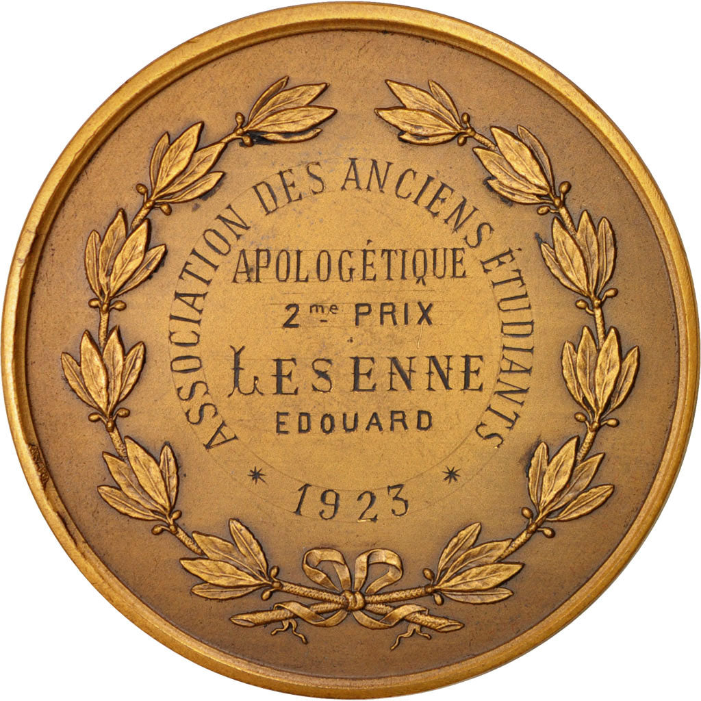 Frankreich, Medal, French Third Republic, Arts & Culture, 1923, VZ+, Bronze