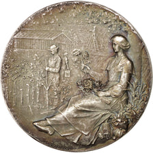 Francja, Medal, Trzecia Republika Francuska, Flora, Rasumny, EF(40-45), Bronze