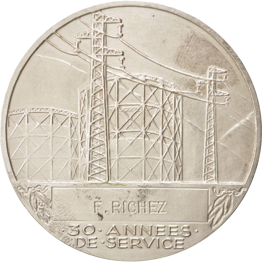 Francia, Medal, French Fifth Republic, Business & industry, Dropsy, BB+, Bronzo