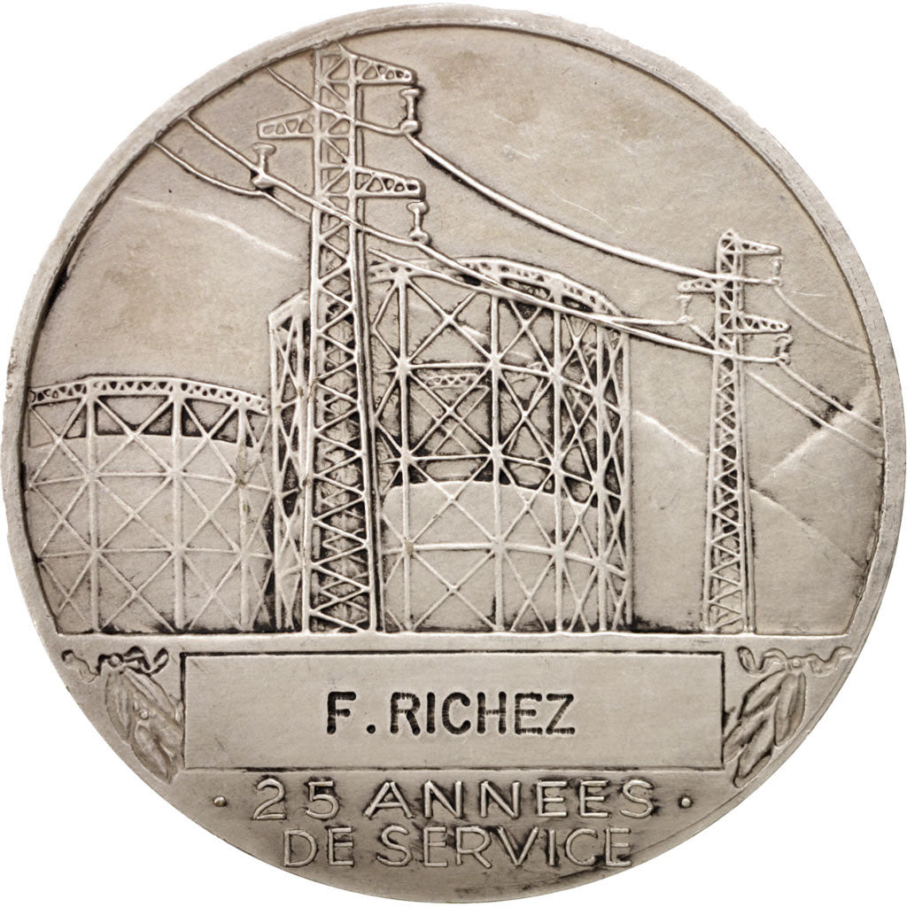 Frankreich, Medal, French Fifth Republic, Business & industry, Dropsy, SS+