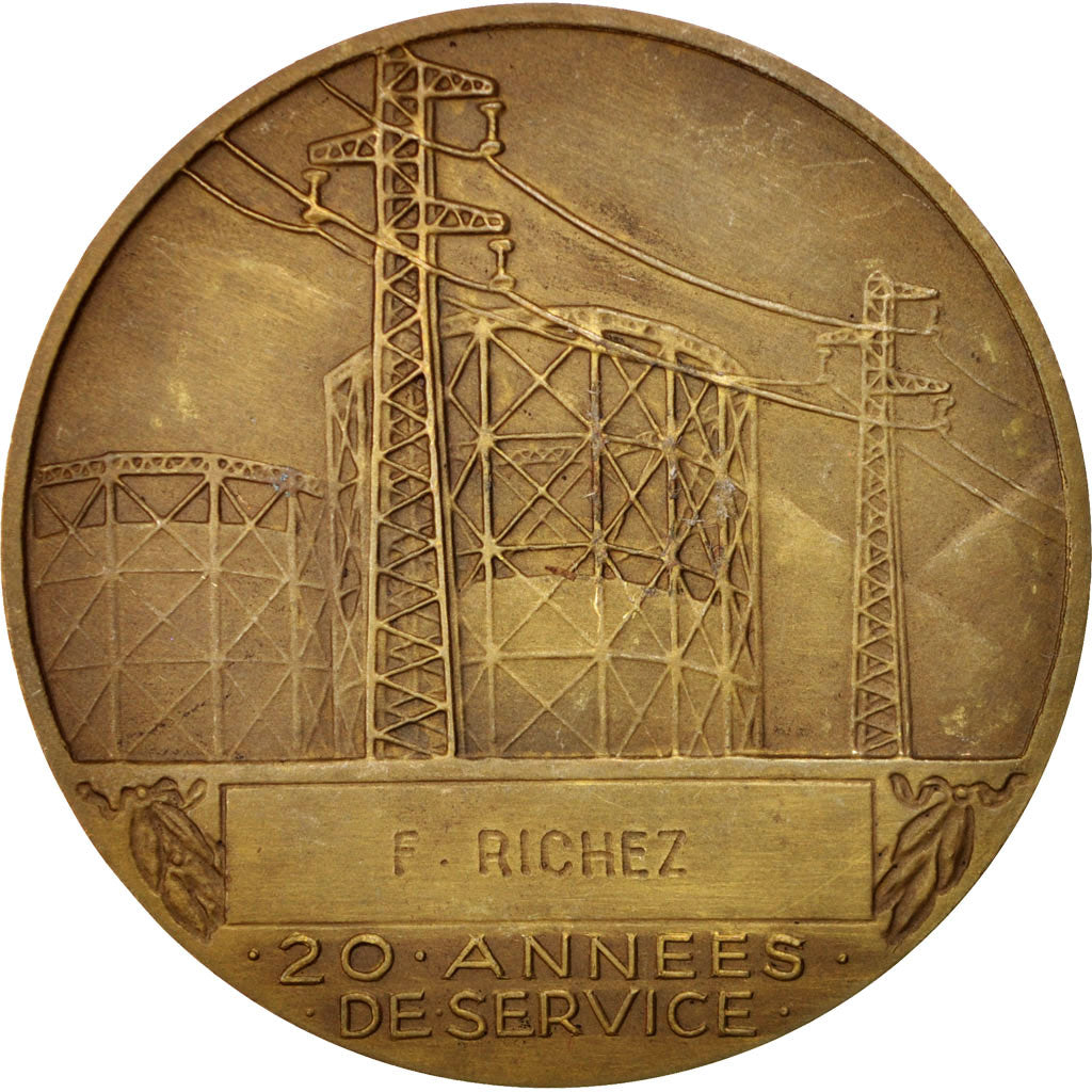 Frankreich, Medal, French Fifth Republic, Business & industry, Dropsy, SS