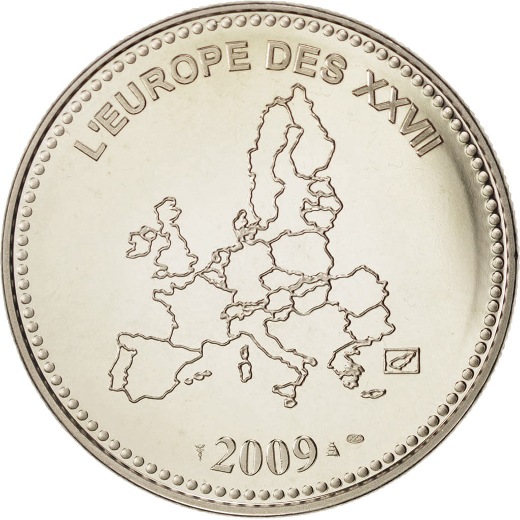 Francia, Medal, French Fifth Republic, History, FDC, Nichel