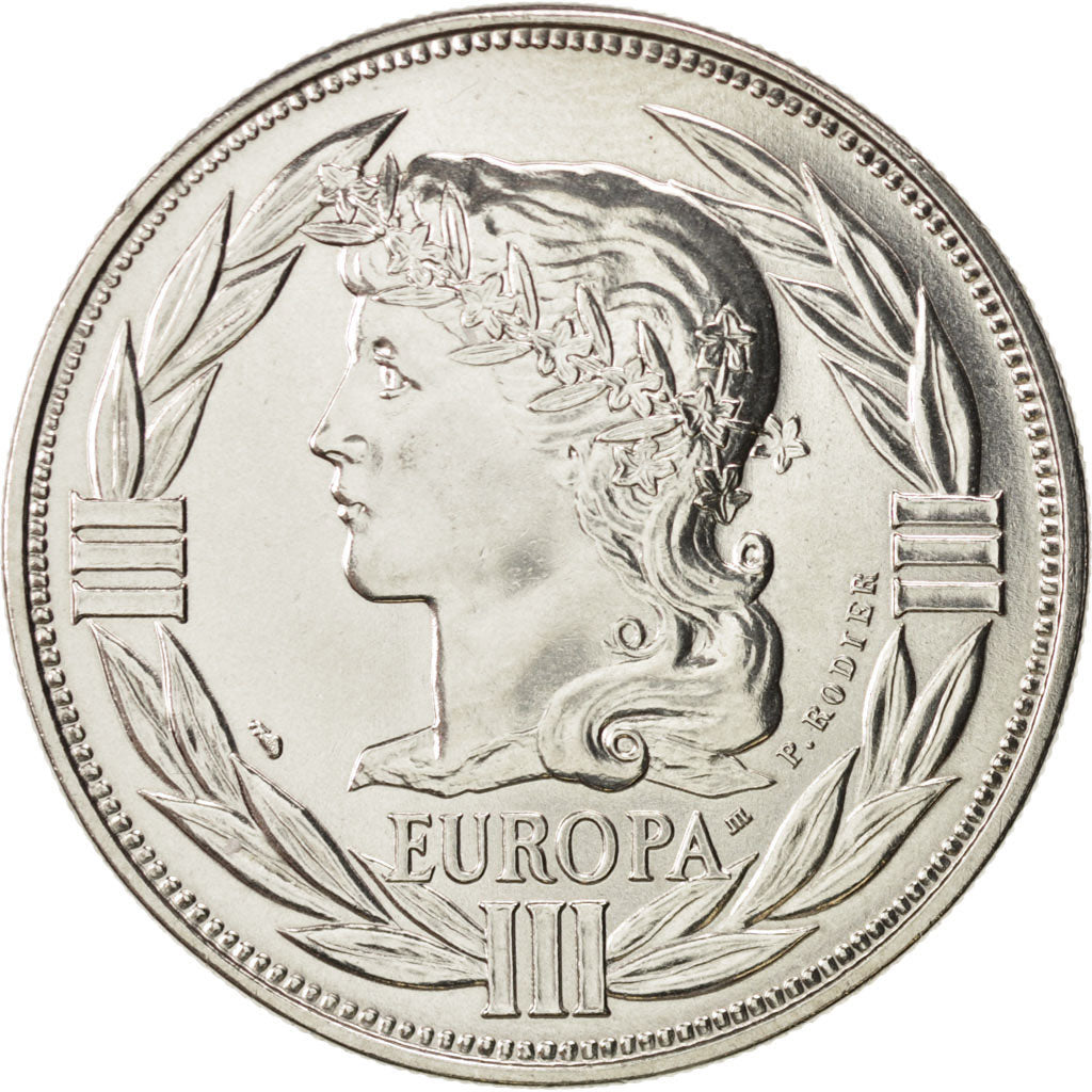 France, Medal, French Fifth Republic, History, FDC, Nickel