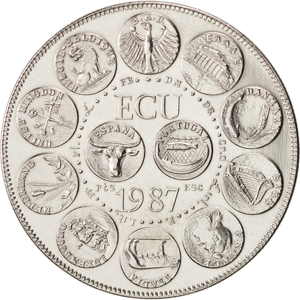 France, Medal, French Fifth Republic, History, FDC, Nickel