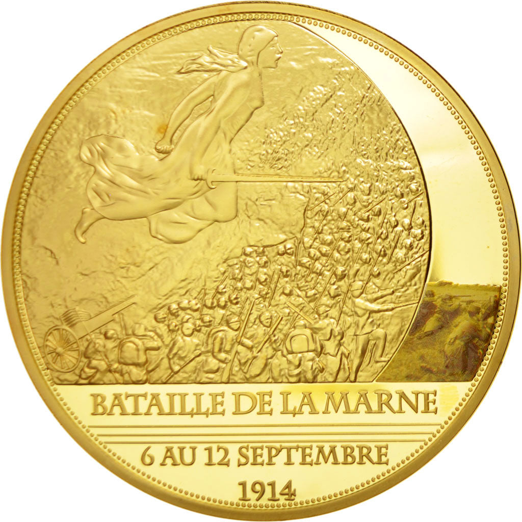 France, Medal, The Fifth Republic, History, MS(65-70), Copper