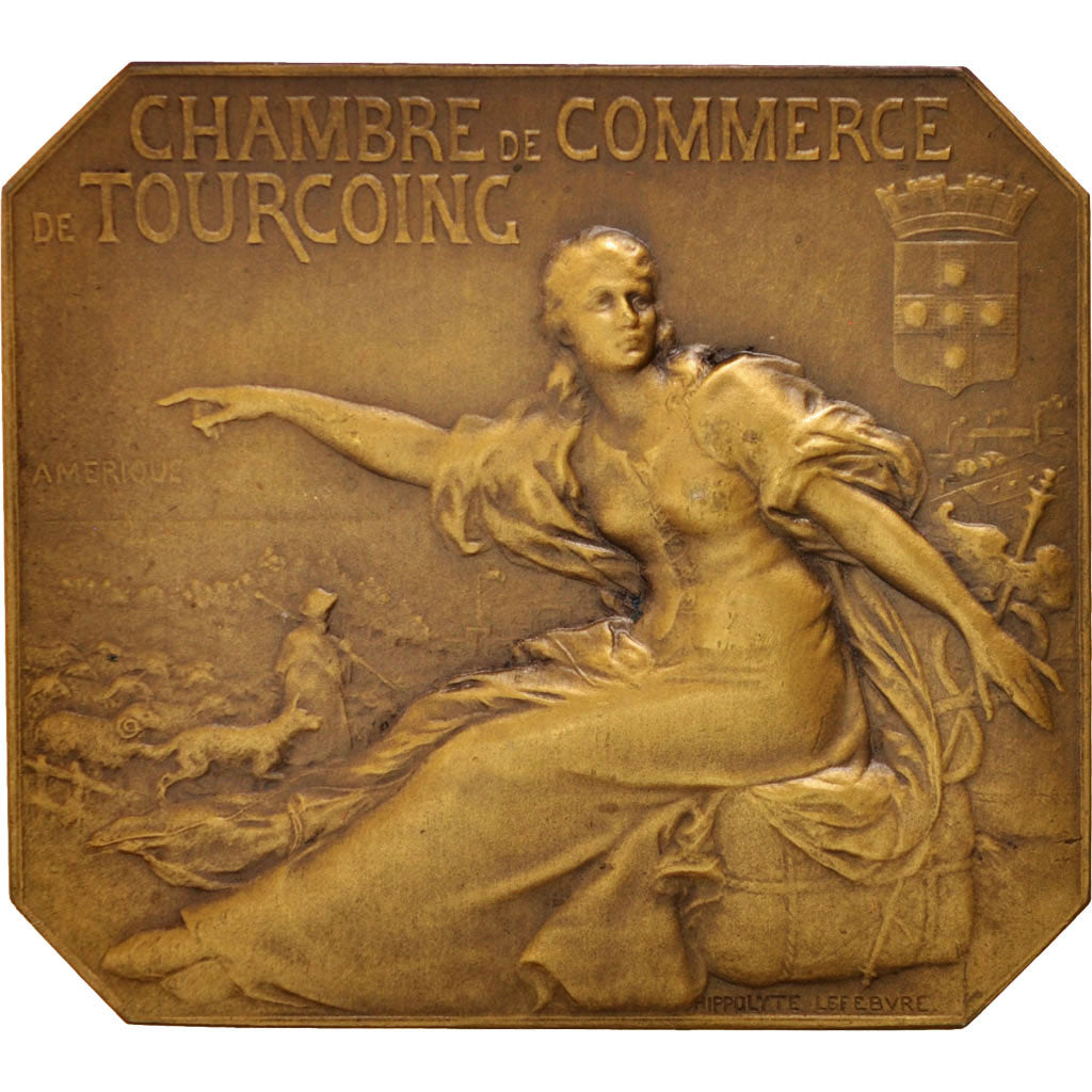 FRANCE, Business & industry, French Fifth Republic, Medal, EF(40-45), Lefebvre,.