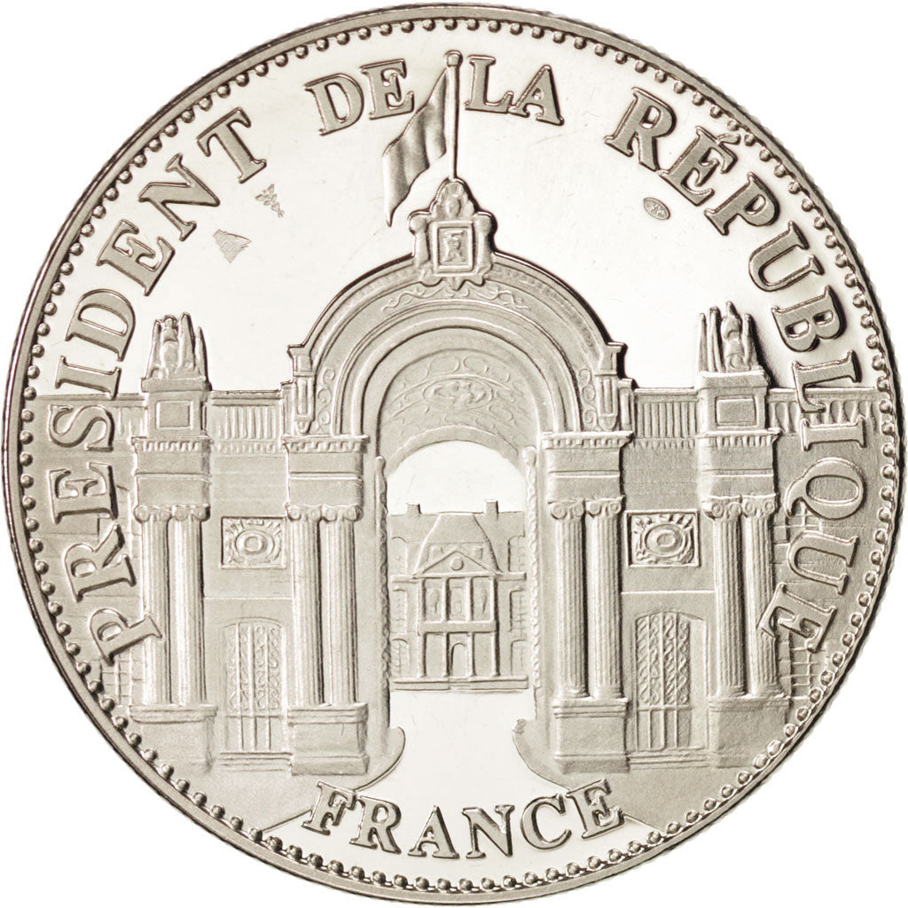 Francia, Medal, The Fifth Republic, History, 2010, FDC, Nichel
