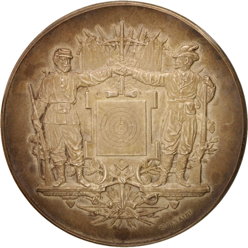 Frankreich, Medal, French Third Republic, Sports & leisure, Desaide, SS+, Bronze