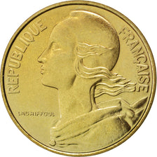 Moneta, Francja, Marianne, 10 Centimes, 1989, MS(63), Aluminium-Brąz, KM:929