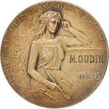 Frankrijk, Medal, French Third Republic, Arts & Culture, ZF, Bronze