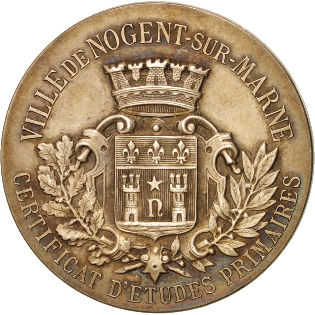 Frankrijk, Medal, French Third Republic, Arts & Culture, ZF, Bronze