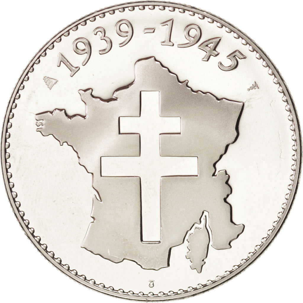 Frankrijk, Medal, The Fifth Republic, History, PR+, Nickel