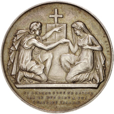 Frankreich, Medal, Second French Empire, Religions & beliefs, Petit, VZ, Silber