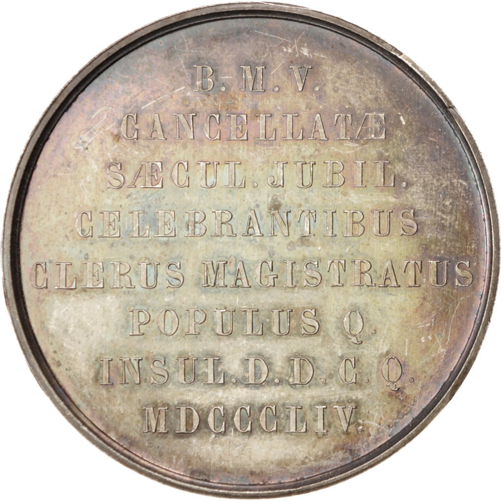 France, Medal, Second French Empire, Religions & beliefs, MS(60-62), Silver