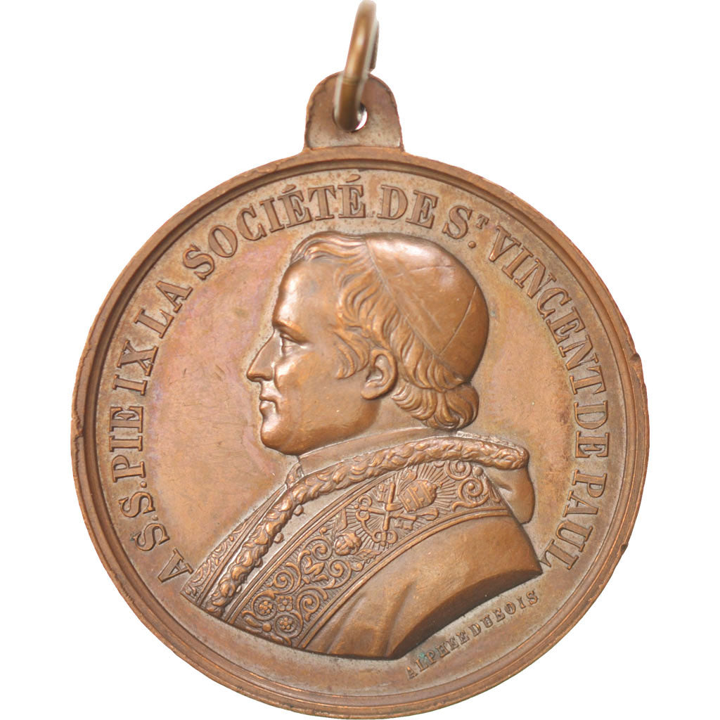 Francia, Medal, Second French Empire, Religions & beliefs, Dubois.A, SPL-, Br...