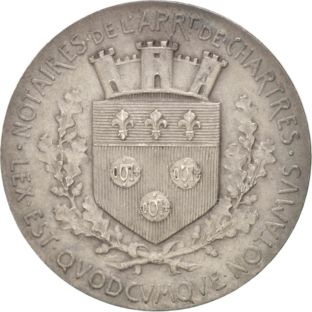 Frankrijk, Token, Notary, Dupuis.D, ZF, Zilver, Lerouge:78