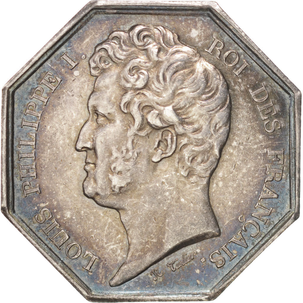 Francia, Token, Notary, Tiolier, MBC+, Plata, Lerouge:190