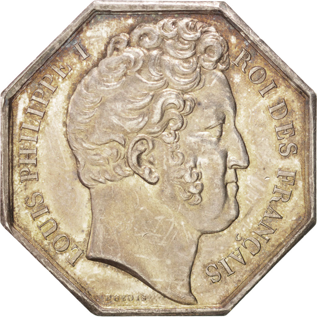 Francia, Medal, Notary, Caqué, EBC, Plata, Lerouge:243