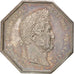France, Notary, Token, MS(60-62), Silver, 5, 13.50
